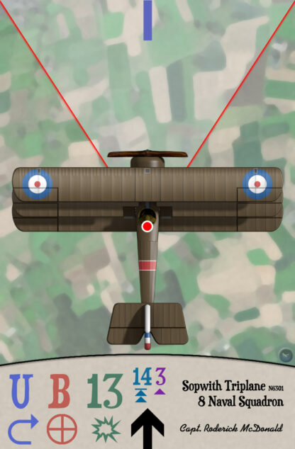 Plane card