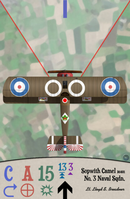 Plane card